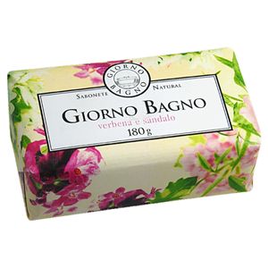Sabonete Barra Verbena e Sândalo Giorno Bagno Envoltório 180g