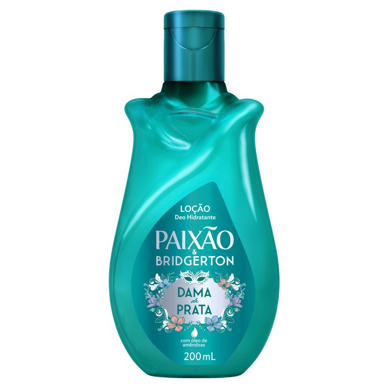 Deo-Hidratante Loção Dama de Prata Bridgerton Paixão Frasco 200ml