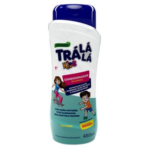 Condicionador Trá Lá Lá Kids Liso Intenso Frasco 480ml Tamanho Família