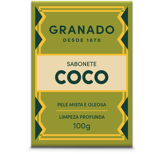 Sabonete Barra Coco Granado Caixa 100g