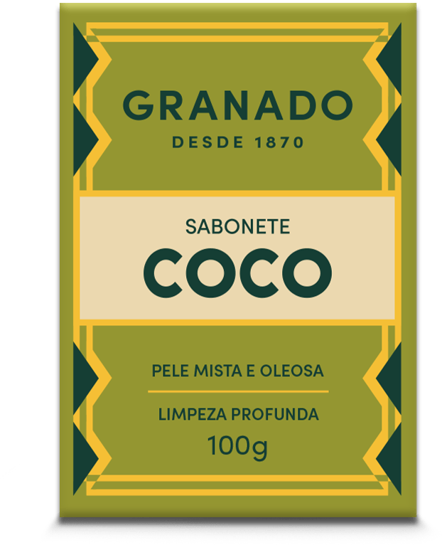 Sabonete Barra Coco Granado Caixa 100g