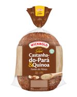 Pão Integral Castanha-do-Pará e Quinoa Wickbold Grão Sabor Pacote 450g