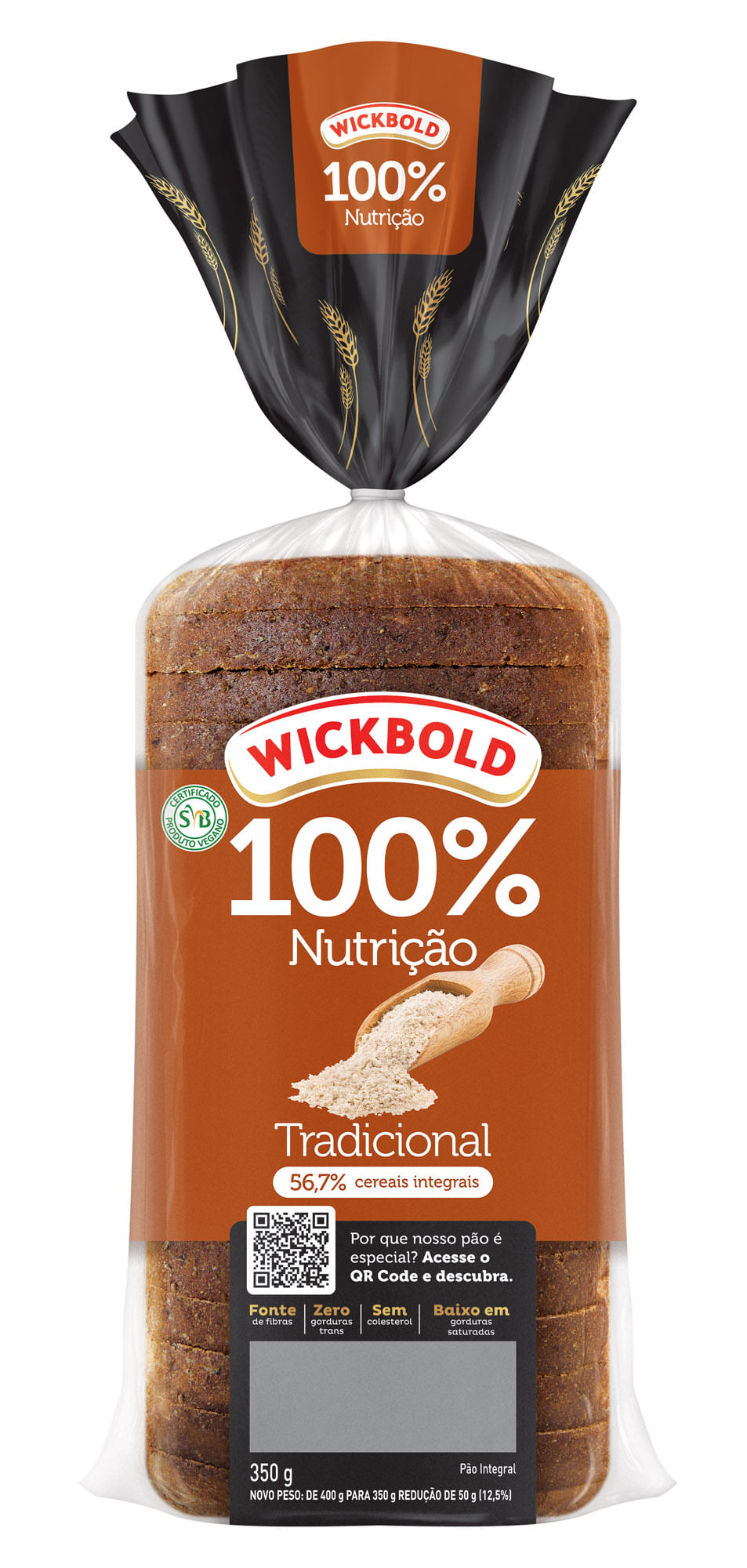 Pão Integral Tradicional Wickbold Pacote 350g - giassi - Giassi ...