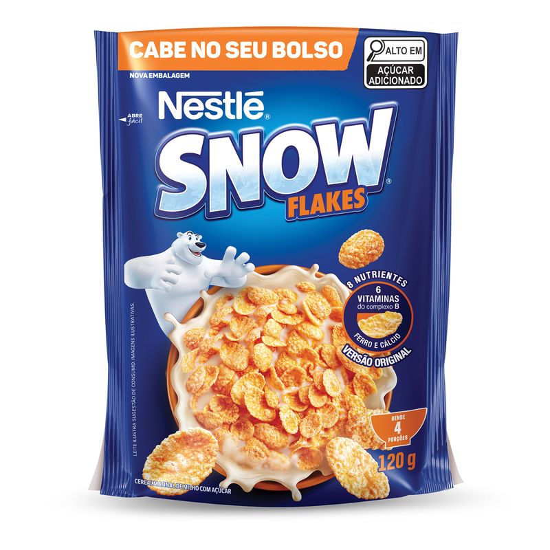 Cereal Matinal Snow Flakes Sachê 120g