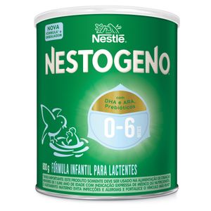 Fórmula Infantil para Lactentes 1 Nestogeno 0 a 6 meses Lata 800g