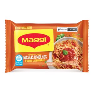 Tempero para Massas e Molhos Maggi Tempero & Sabor Pacote 50g 10 Unidades