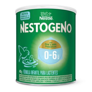 Fórmula Infantil para Lactentes 1 Nestogeno 0 a 6 Meses Lata 400g