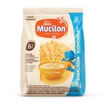 Cereal Infantil Arroz e Aveia Mucilon Pacote 600g Embalagem Econômica