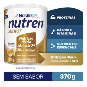 Composto Lácteo sem Sabor Nutren Senior Lata 370g