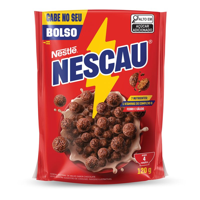 Cereal Matinal Nescau Sachê 120g