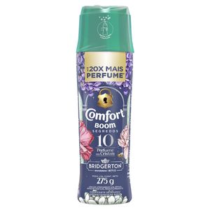 Odorizante de Roupas 10 Bridgerton Comfort Boom Segredos Perfume em Cristais Frasco 275g