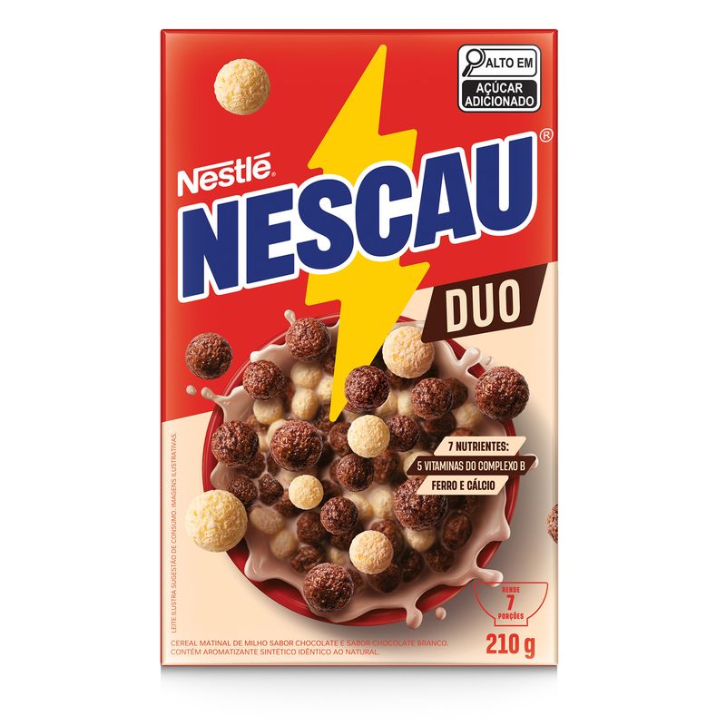 Cereal Matinal Duo Nescau Caixa 210g