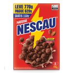 Cereal Matinal Chocolate Nescau Caixa Leve 770g Pague 620g