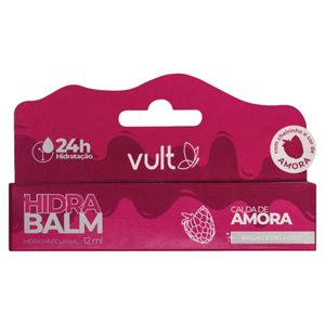 Hidratante Labial Calda de Amora Vult Hidra Balm Caixa 12ml