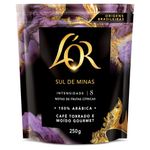 Café Torrado e Moído Sul de Minas L'or Gourmet Pouch 250g