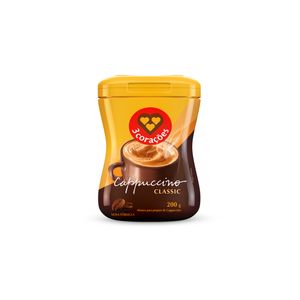 Cappuccino Solúvel Classic 3 Corações Pote 200g