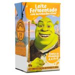 Leite Fermentado Shrek Sabor laranja Conjunto 480g