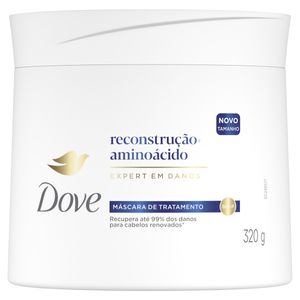 Máscara de Tratamento Dove Reconstrução + Aminoácido Pote 320g