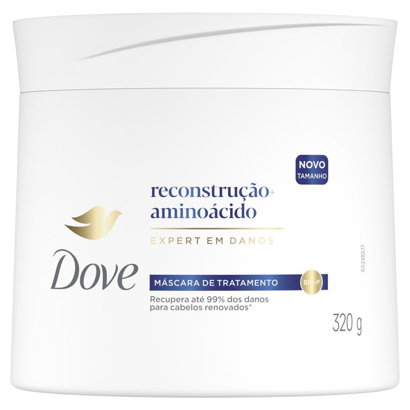 Máscara de Tratamento Dove Reconstrução + Aminoácido Pote 320g