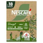 Café em Cápsula Torrado e Moído Lungo Brazil Nescafé Farmers Origins Caixa 79,2g 18 Unidades