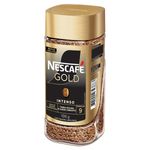 Café Solúvel Liofilizado Intenso Nescafé Gold Vidro 100g