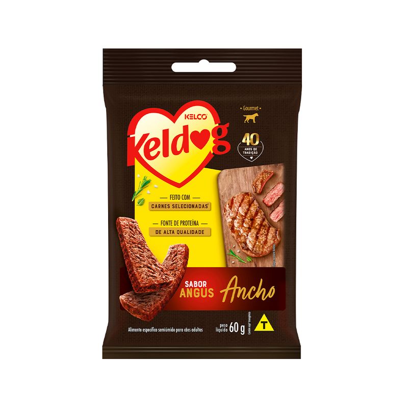 Bifinho Keldog Gourmet Ancho Pacote 60g