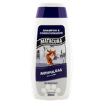 Shampoo e Condicionador para Gatos Antipulgas Matacura Frasco 200ml