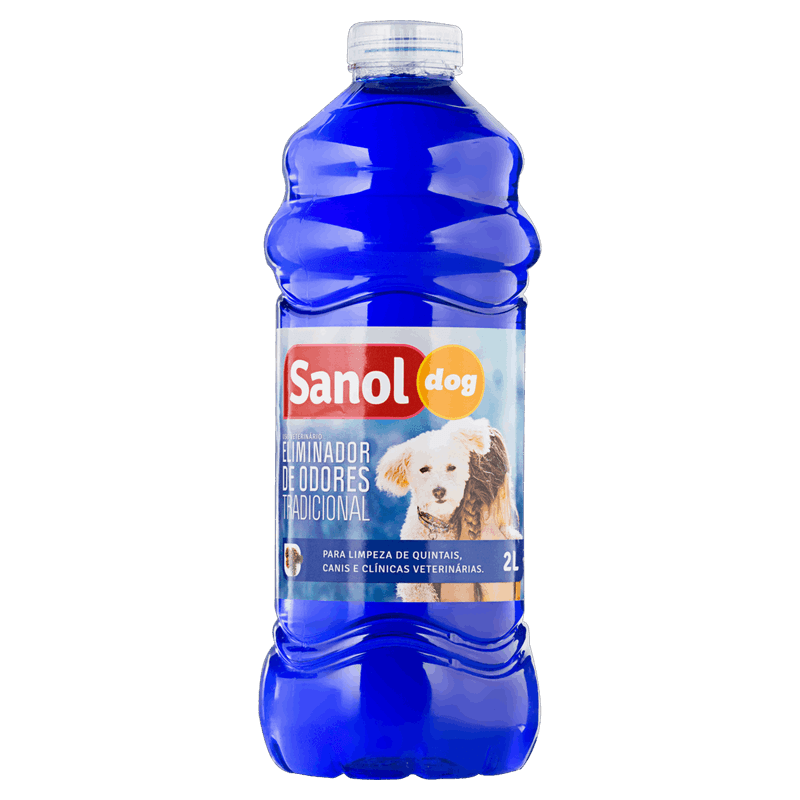 Eliminador de Odores Uso Veterinário Tradicional Sanol Dog Frasco 2l