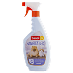 Banho a Seco Uso Veterinário Spray Sanol Dog Frasco 500ml