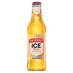 Bebida Mista Alcoólica Gaseificada Tropical Smirnoff Ice Garrafa 275ml