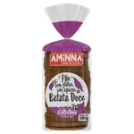 Pão de Batata-Doce sem Glúten Zero Açúcar Aminna Pacote 380g