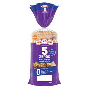 Pao Forma Wick Integral 5 Zeros Pacote 400g