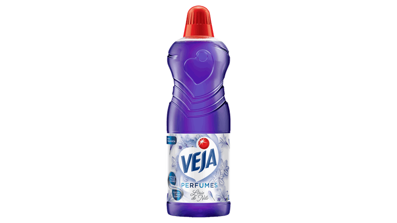 Limpador Perfumado Lírio do Nilo Veja Perfumes Frasco 1l - giassi