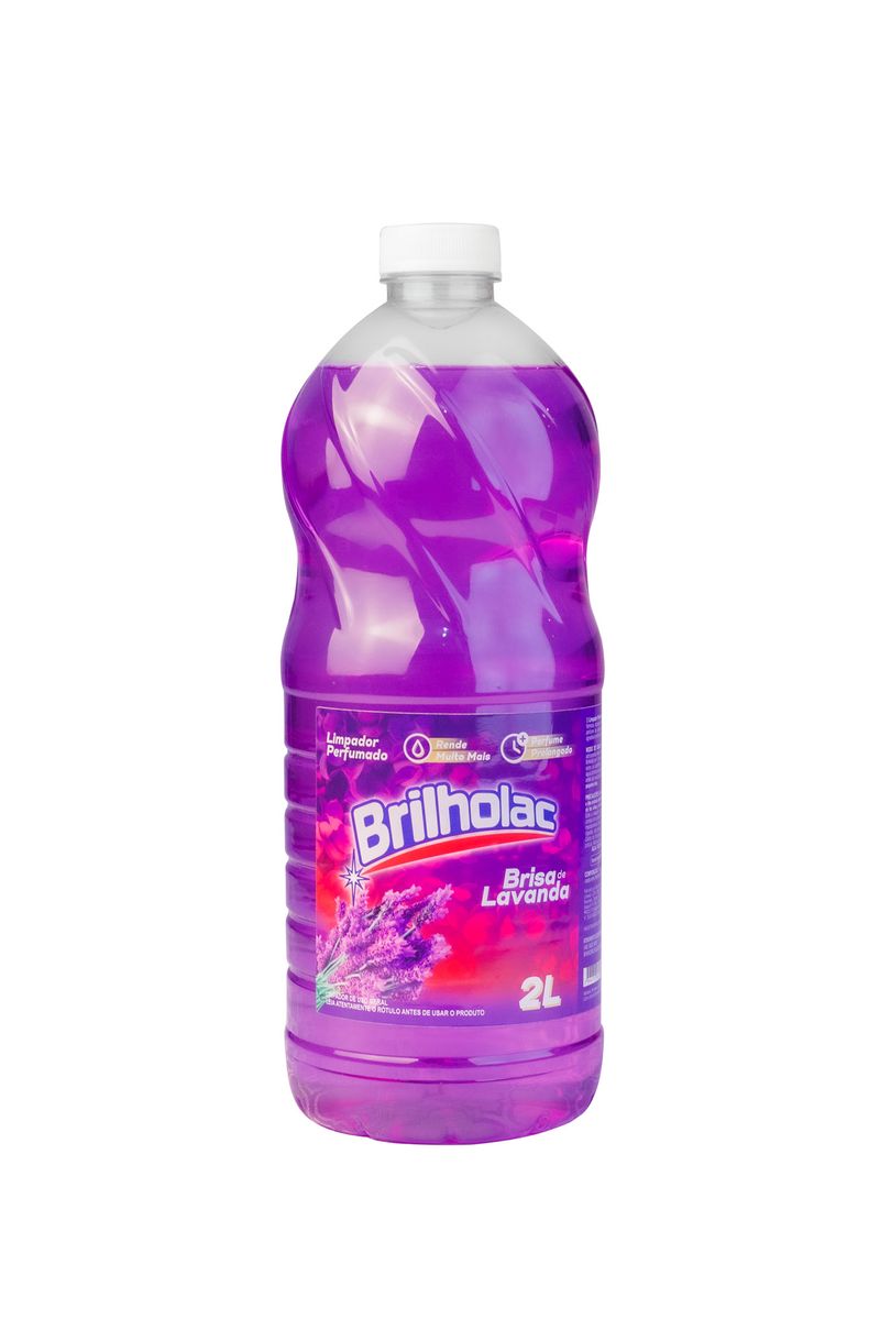Limpador Perfumado Brilholac Brisa Lavanda Frasco 2 Litros
