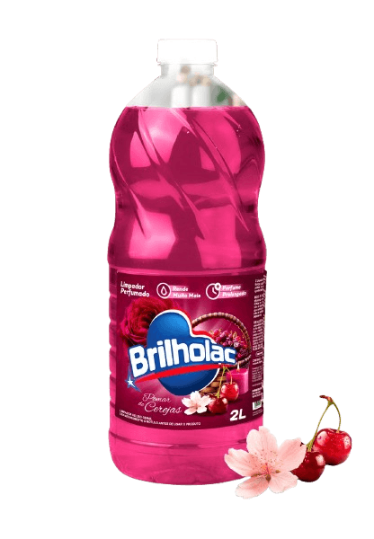 Limpador Perfumado Brilholac Pomar de Cerejas 2Litros