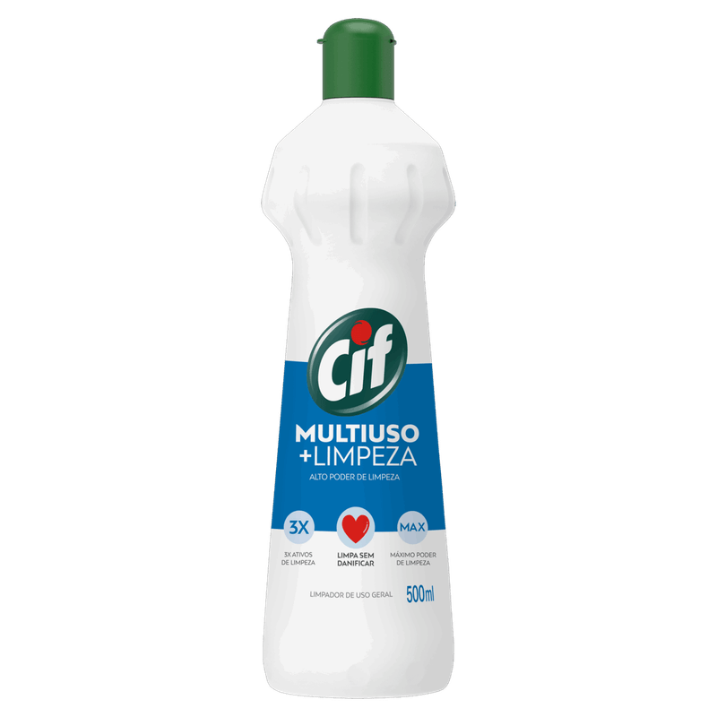 Limpador Multiuso Cif +Limpeza Squeeze 500ml
