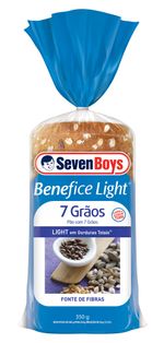 Pão 7 Grãos Light Seven Boys Benefice Pacote 350g