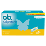 Absorvente Interno O B  ProComfort Médio Caixa 16 Unidades