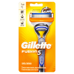 Aparelho Recarregável e Carga para Barbear Gillette Fusion5