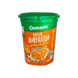 Pasta de Amendoim Crocante Integral Guimarães Pote 450g