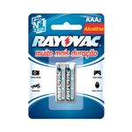 Pilha Alcalina AAA Rayovac 2 Unidades 1,5V