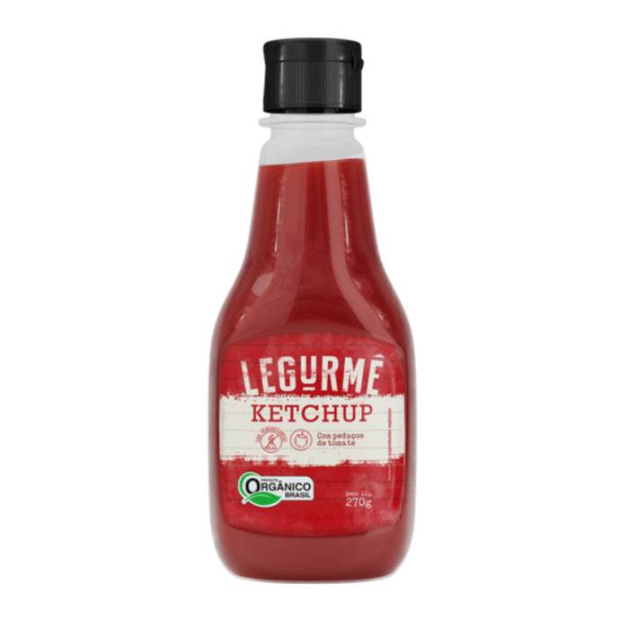 Bisnaga de Ketchup Organico Legurme  BG 270gramas