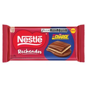 Chocolate Charge Nestlé Recheados Pacote 90g