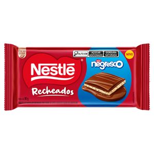 Chocolate Negresco Nestlé Recheados Pacote 90g
