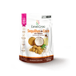 Biscoito Doce Sequilhos de Coco Com Tâmaras Leve Croc Pacote 120g