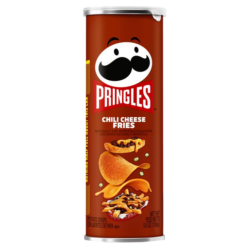Salgadinho de Batata Chili Cheese Fries Pringles Tubo 158g