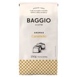 Café Torrado e Moído Caramelo Baggio Aromas Pacote 250g