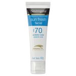 Protetor Solar Facial FPS 70 Neutrogena Sun Fresh Bisnaga 40g