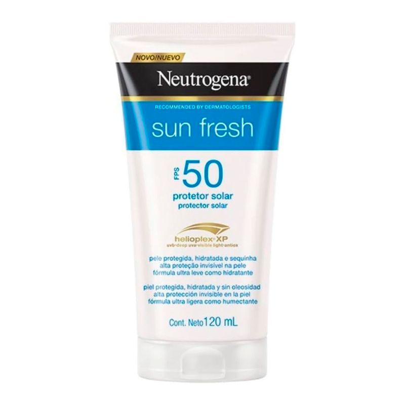 Protetor Solar Neutrogena Sun Fresh Fps 50 Frasco 120ml