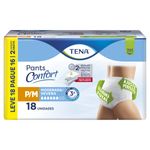Roupa Íntima Descartável Unissex Pants Tena Confort P/M Pacote Leve 18 Pague 16 Unidades